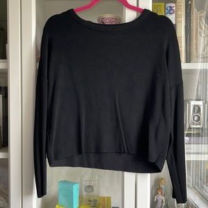 Scoop Neck Sweater Cropped